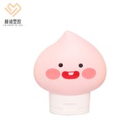 Flacon de crème et lotion pour enfants de 60 ml et 120 ml avec étiquettes personnalisées, flacon en plastique PE à presser pour masques faciaux et shampooings, ouverture facile
