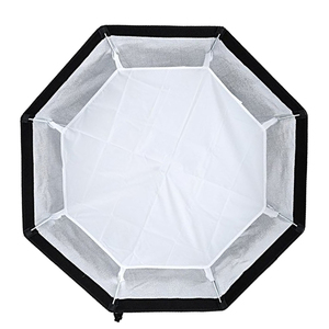 Godox-<span class=keywords><strong>softbox</strong></span> Octa con rejilla y montaje Bowen para Flash de estudio, 95cm, 120cm, 140cm - Product Image 3