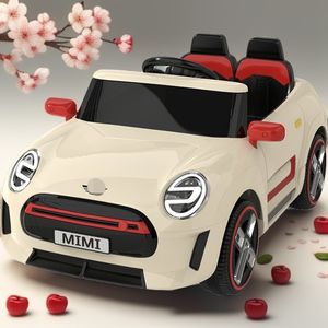 سيارة أطفال كهربائية جديدة مرخصة من ميني للقيادة، سيارة تعمل بالبطارية للأطفال كلعبة - Product Image 5