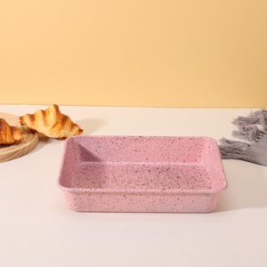 Deep Rectangular Cake Mold 11-Inch Non-Stick Carbon Steel Baking Pan Multi-Functional Portable For Home Baking - Product Image 2