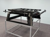Capot de benne de camion pliable en alliage d'aluminium de haute qualité, étanche, avec verrouillage, pour Ford Ranger Pickup, sans perçage