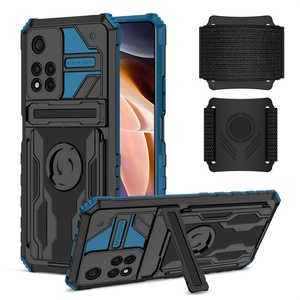 Funda Protectora para Teléfono Móvil a Prueba de Golpes para Sam A16 S24 S25 S23U, con Soporte, Ranura para Tarjetas, Multifuncional - Product Image 1