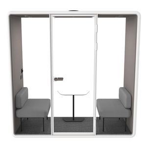 Cabina de Oficina Modular para Reuniones Rápidas de 2 Personas, Cabina Acústica Insonorizada - Product Image 4