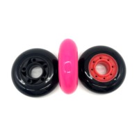 Usine directement Durable PU Impression personnalisée Meilleure qualité 64mm 68mm 70mm 72mm 76mm 80mm 60mm 58mm Roues de patin à roues alignées