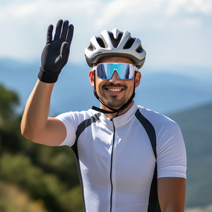 Gafas de Sol Deportivas Extra Grandes para Ciclismo al Aire Libre, con Logotipo Personalizado OEM, Protección UV400, Montura Completa, Resistentes al Viento, No Polarizadas, para Hombre, Novedad 2026 - Product Image 5