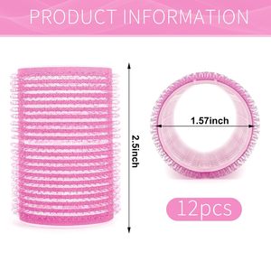 Venta Directa de Fábrica: Rulos de Peluquería de 26mm, Sencillos y Fáciles de Usar, Varillas para Rizar al por Mayor, Rizador de Pelo de Plástico Hueco Popular para Volumen - Product Image 2