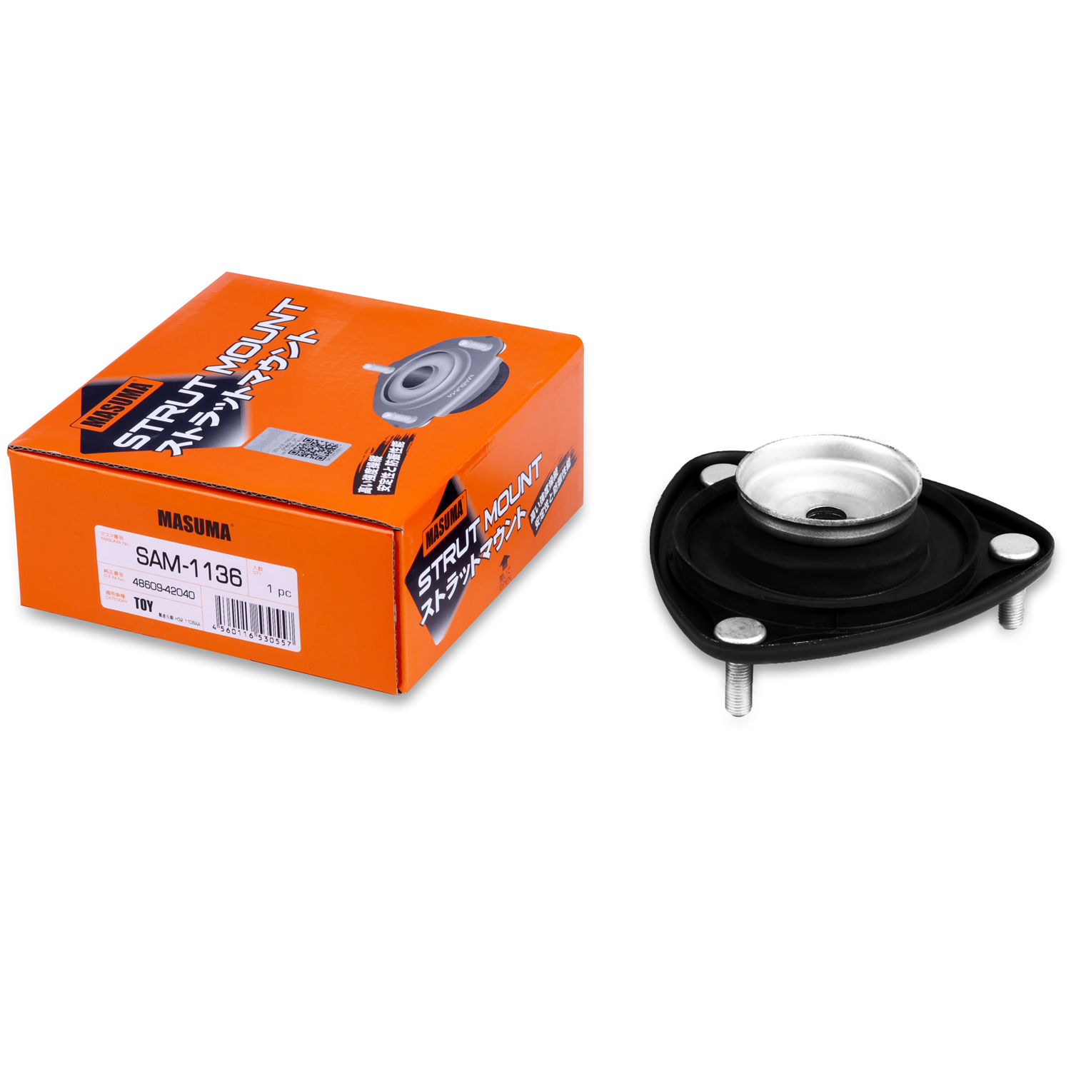 SAM-1136 MASUMA Chassis Parts Shock Absorber Mounting Rubber Strut