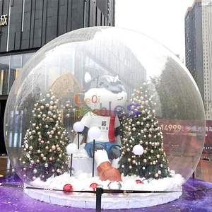 1.8m/5.9ft Diameter Christmas <strong>Inflatable</strong> Snowflake <strong>Bubble</strong> Snowflake <strong>Inflatable</strong> <strong>Bubble</strong> for Event - Product Image 4