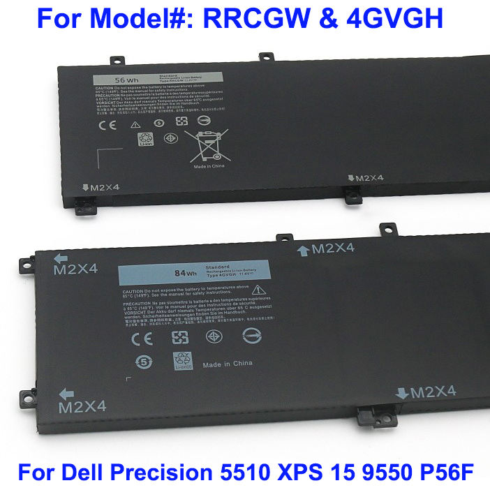 RRCGW pour DELL précision 5510 XPS 15 9550 P56F