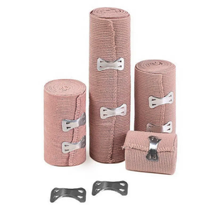 Oem đàn hồi cao Nén thể thao băng cuộn mềm y tế phẫu thuật bọc băng với nhôm Clip - Product Image 1