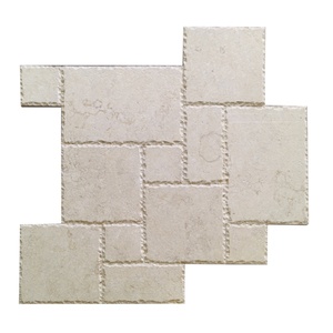 Centurymosaic - Baldosas de Mármol Natural Travertino Marfil con Acabado Arenado, Diseño Francés, para Decoración del Hogar, Fábrica en Tailandia - Product Image 3