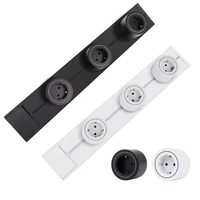 Multiprise de garage haute qualité, multicolore, 8000W, haute puissance, avec bande de protection en caoutchouc à trois couches, anti-poussière