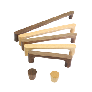 Wooden Cabinet Handle Cupboard Door <b>Knob</b> Kitchen Drawer Pulls Wardrobe Bathroom Door Hardware - Product Image 4