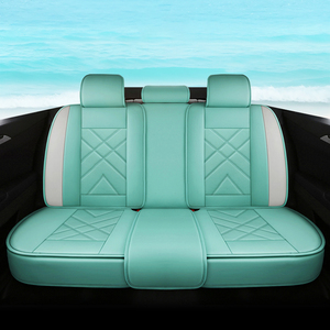 Housse de siège auto complète Soleil Stride, ensemble intérieur, cuir Nappa, style professionnel, adaptable toutes saisons, compatible avec la plupart des modèles de véhicules - Product Image 2