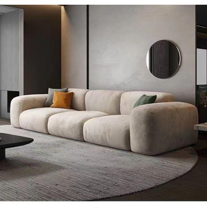 Juego de sofá Seccional de ocio moderno, muebles de sala de estar, sofá suave Modular en forma de L, sofá de apartamento para Hotel - Product Image 3