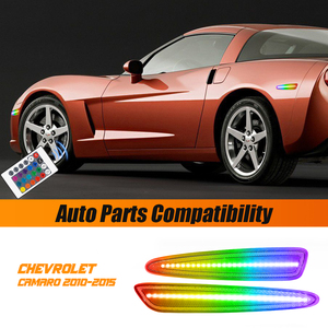 Rgb Xe Dẫn Chiều rộng đèn cho Chevrolet Corvette C6 2005 2013 phía trước xe phía sau bội Thu Đèn - Product Image 4