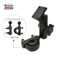 Vente en gros de support d'extension de montage de téléphone en métal multifonction Support de navigateur de moto