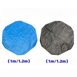 Achteckiges Faltbares Haustier-Zelt für Hunde & Katzen Atmungsaktives Polyester-Material Knopfverschluss Outdoor-Spielbereich - Product Image 3