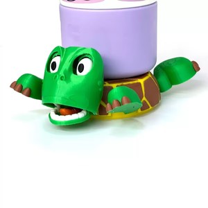 Unique Funny Turtle Coaster Press Eye Popping Tortoise Cup Pad Fourniture d'usine en vrac pour les détaillants - Product Image 5