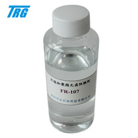 Résine liquide ignifuge TRG Shenzhen, résistante à l'eau et aux huiles, incolore, sans halogène, imperméable, FR-107