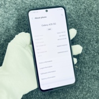 Samsung Galaxy A35 5G Téléphone d'occasion 128 Go 6 Go de RAM 5000 mAh Écran 6,6 pouces Seconde main