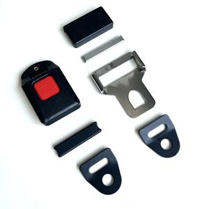 Car Seat Belt Lock Trava Equipamentos de diversões Ônibus Escolar Bus Seat Cinto de segurança 3 Pontos ABS + 45 # Aço Universal Ajuste Masculino Plug - Product Image 3