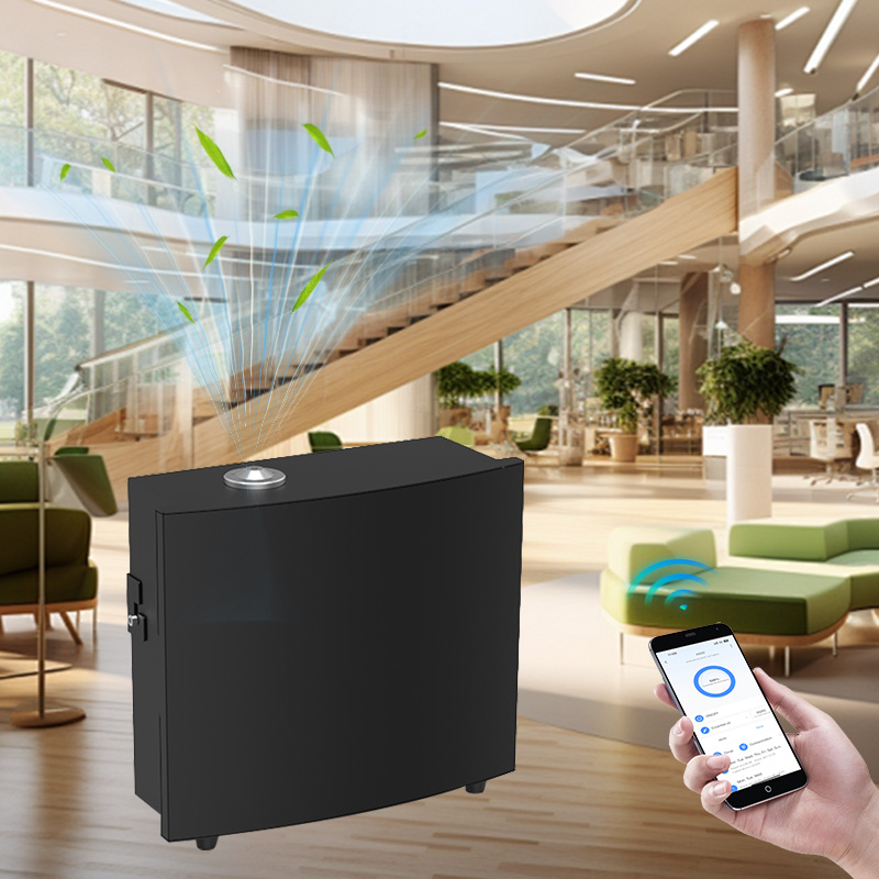 High Quality Waterless Aroma Diffuser Factory Custom Logo Smart Essential Oil Nebulizer Hotel Scent Air Diffuser Machine
