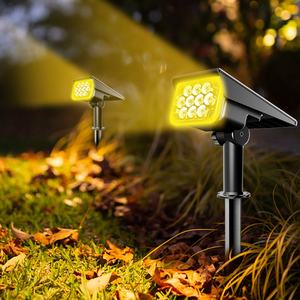 Lámpara Solar de Jardín RGB para Exteriores, Impermeable IP65, con 20 LED - Product Image 5