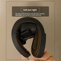 Nouvelles Sandales Compensées Coréennes Personnalisées pour Femmes, Douces, Été, Plein Air, Plage, Design Plat à Boucle de Ceinture, Tendance Mode
