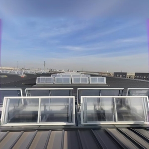 אור מודרני עמיד בסגנון תעשייתי מרובע נירוסטה עבור בניין עשן פליץ אוורור להב נשלף - Product Image 6