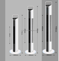 Ventilateurs de sol électriques en plastique, oscillants, sans pales, pour une ventilation optimale