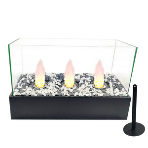 Chimenea <span class=keywords><strong>de</strong></span> <span class=keywords><strong>Bioetanol</strong></span> <span class=keywords><strong>de</strong></span> Sobremesa Cookwin, Chimenea Independiente <span class=keywords><strong>de</strong></span> Acero para Interiores y Exteriores, Mini Chimenea <span class=keywords><strong>de</strong></span> Etanol - Product Image 1