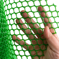 Grillage plat en plastique anti-âge pour sols d'élevage avicole, filet de drainage des excréments de poulets et de canards