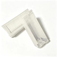 Boîte de rangement pour plaquettes de silicium semi-conducteur de 2/3/4/5/6/8/12 pouces, boîte de transport en plastique pour plaquettes