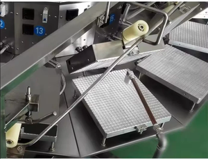 Cône de sucre roulé de vente chaude faisant la machine Machine industrielle de fabricant de cône de gaufre Machine de rouleau d'oeuf de gaufrette - Product Image 4