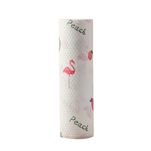 Disposable Wet Dry Dual Use Printed Thickened Oil Proof Dishcloth Non Woven Kitchen Water Absorbing Cloth - Product Image 3