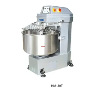 Mixer Makanan OEM/ODM, Peralatan Mixer Roti Spiral Multifungsi untuk Toko Roti dengan 2 Kecepatan Mixer Tepung