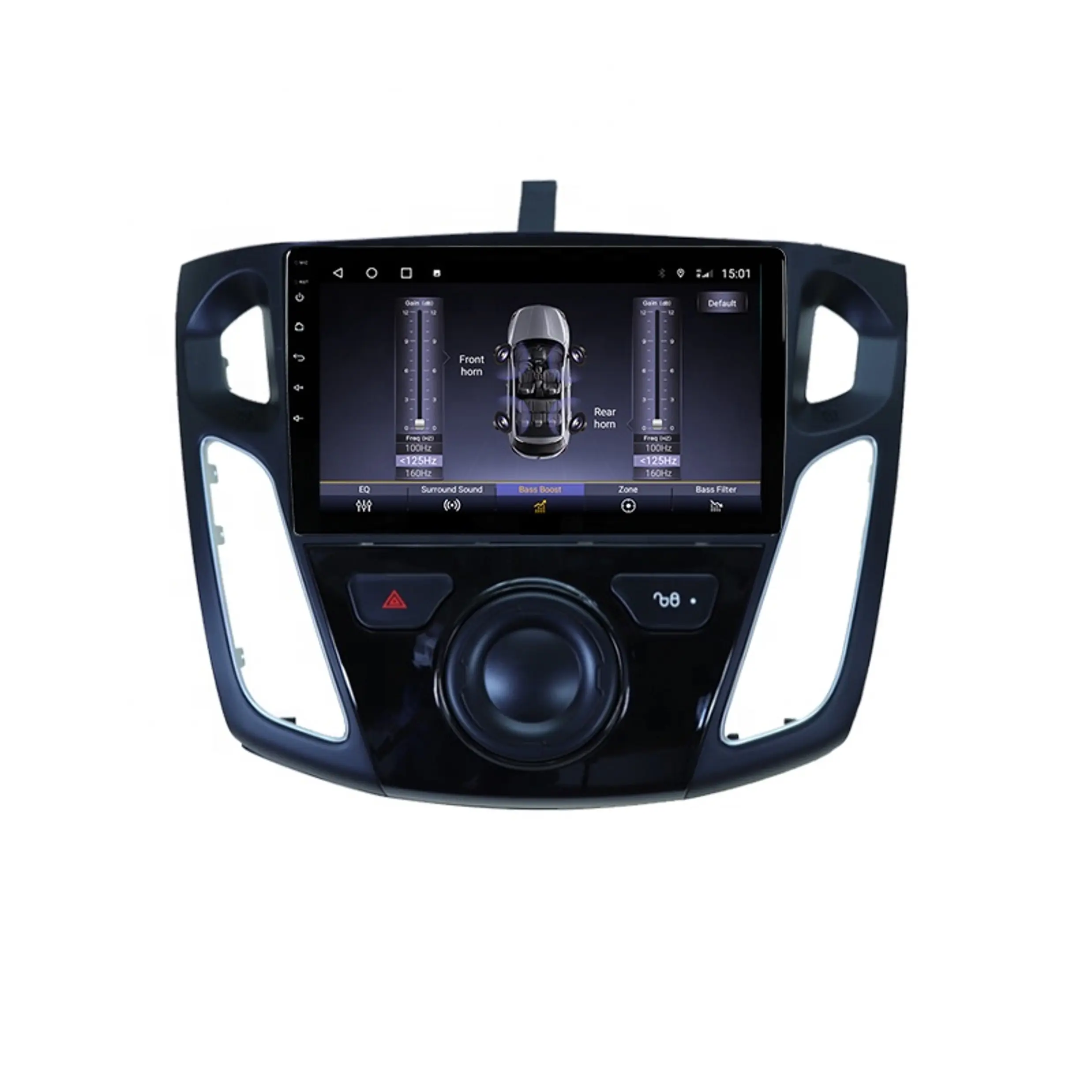 Painel multimídia automotivo para ford focus 3, 2011-2019, navegação gps, rádio, dvd player, android
