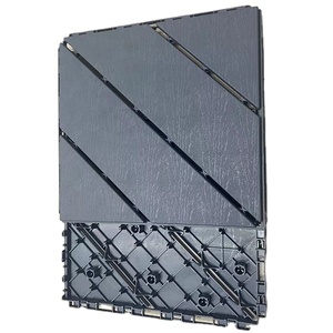 Easy Click Carreaux à emboîtement pour plancher de terrasse en plastique carré - Product Image 3