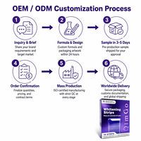 Bandes blanchissantes pour les dents, kit blanchissant violet, 21 traitements, bandes blanchissantes douces et sûres pour l'émail, soins dentaires pour usage domestique