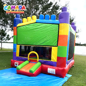 Château gonflable pour tout-petits, structure de saut gonflable avec certification CE, respectueuse de l'environnement, capacité de 1000 kg pour location commerciale - Product Image 3