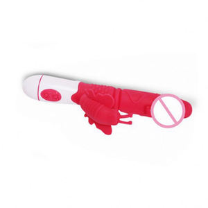 मुफ़्त कस्टम बॉक्स - लड़कियों और महिलाओं के लिए सबसे अधिक बिकने वाला वयस्क सेक्स खिलौना बड़ा डिल्डो बटरफ्लाई वाइब्रेटर - Product Image 2