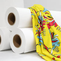 Rouleau de sublimation le plus populaire 36 pouces 100 mètres Papier de sublimation 95g 100g Rouleau pour tasse ou t-shirt Papier de transfert par sublimation