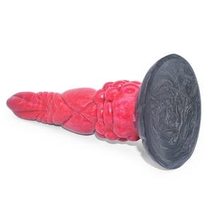 Dildo en silicone durable à motif d'arête de poisson au design Alien, avec ventouses puissantes, jouets sexuels pour femmes - Product Image 5