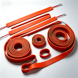 Industrial <b>Silicone</b> Rubber Heating Strip for Chemical Reactor <b>Pipe</b> Heating Prevent Chemical Crystallization - Product Image 1