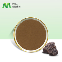 Poudre de Shilajit Pure et Authentique OEM Salajit 100% Naturelle, Acide Fulvique Soluble de Qualité Alimentaire, Asphaltum Punjabinum