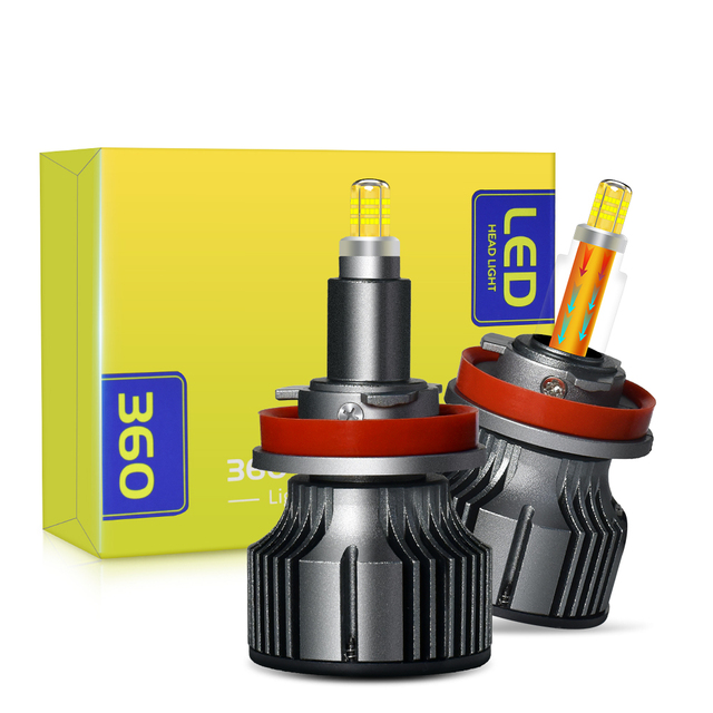 Focos Led Lampadas Faros Auto Lighting 60000Lm 60W Headlamps H7 H11 H8 9005 9006 9012 HIR2 Luces Led H1 for Car Lamp Motor Led