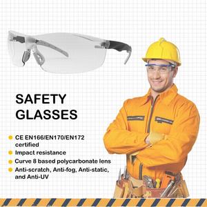 Premium Industrial Eye Protection <b>Glasses</b> With Clear PC Lens And Lasting Durability <b>Glasses</b> For Men Safety - Product Image 2
