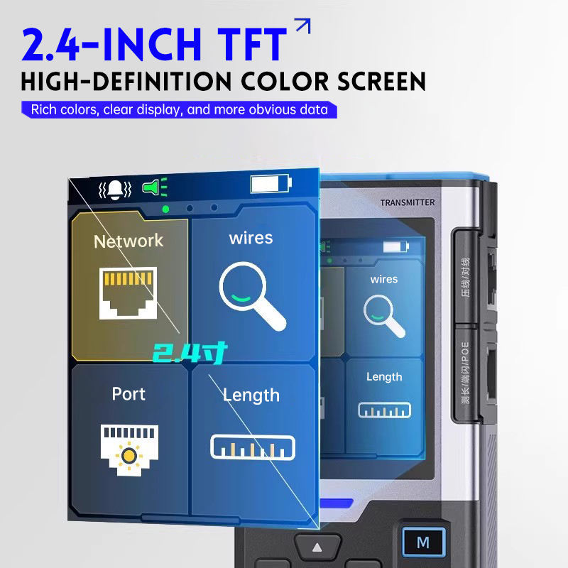 FNIRSI LPM-10A POE Tester - Reliable Network Detection