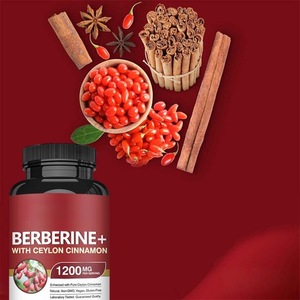 Cápsulas de Extracto de Berberina ODM 1200mg con Canela de Ceilán, Suplemento Herbal, 120 Cápsulas, Suplemento de Berberina - Product Image 4